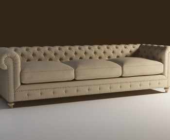 European Style Three-seat Sofa-ID:226823776