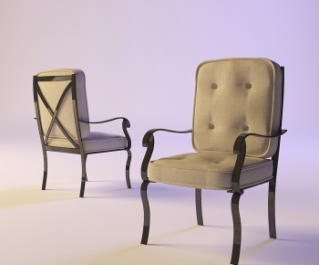Simple European Style Lounge Chair-ID:879614138