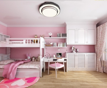 European Style Girl's Room Daughter's Room-ID:246934947