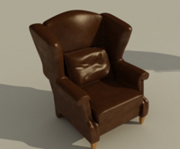 European Style Single Sofa-ID:506775347