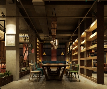 Industrial Style Cafe-ID:957332154