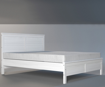 Modern Double Bed-ID:217921631