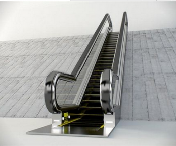Modern Stair Balustrade/elevator-ID:895251694