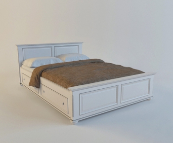 Modern Double Bed-ID:320143123