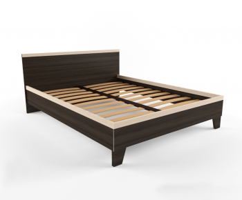 Modern Double Bed-ID:960863169