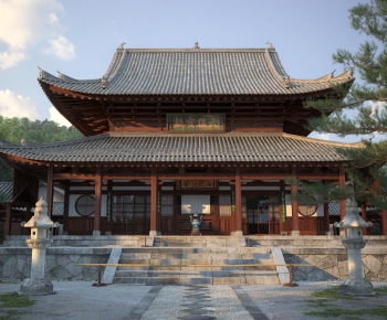Chinese Style Ancient Architectural Buildings-ID:313510664
