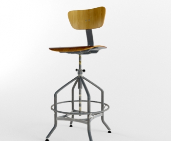 Industrial Style Bar Chair-ID:292542419