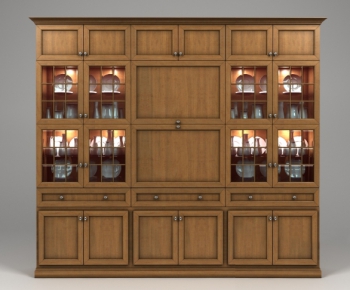 American Style Wine Cabinet-ID:824329382