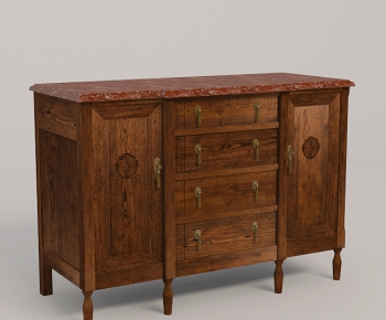 American Style Side Cabinet/Entrance Cabinet-ID:622517297