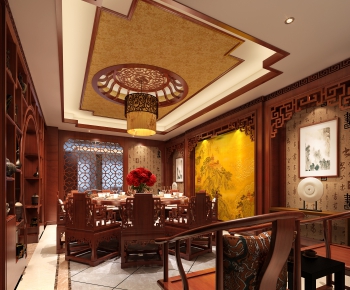 Chinese Style Dining Room-ID:114367649