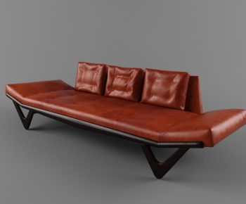 Modern Three-seat Sofa-ID:444640221