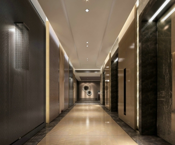 Modern Corridor/elevator Hall-ID:404765553