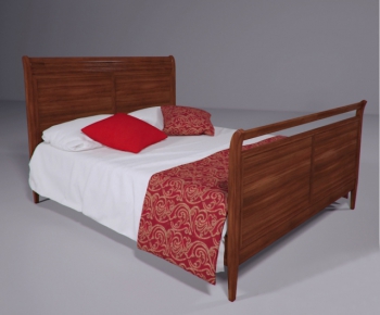 American Style Double Bed-ID:472793249