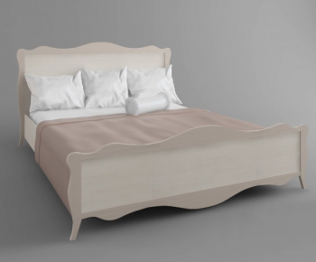 European Style Double Bed-ID:891645551