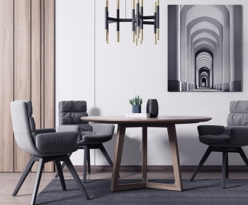 Modern Dining Table And Chairs-ID:423093666