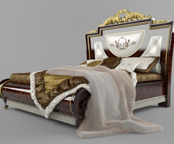 French Style Double Bed-ID:832612891