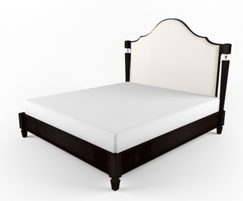 New Classical Style Double Bed-ID:365906373