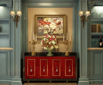 American Style Side Cabinet/Entrance Cabinet-ID:210128717