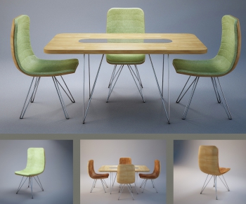 Modern Dining Table And Chairs-ID:886171253