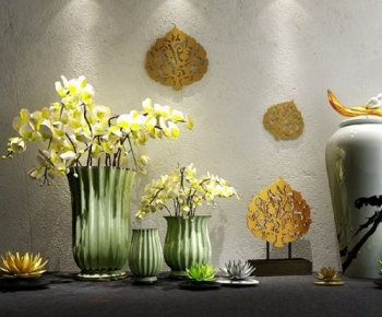 Modern New Chinese Style Flowers-ID:401401463