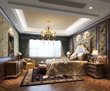 European Style Bedroom-ID:251305982