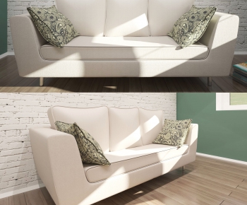 Modern Three-seat Sofa-ID:842798663