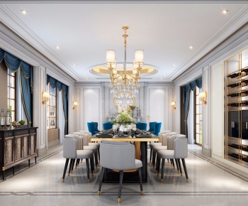 New Classical Style Dining Room-ID:743110195