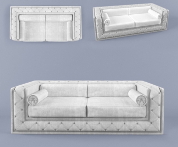 Simple European Style A Sofa For Two-ID:268865367