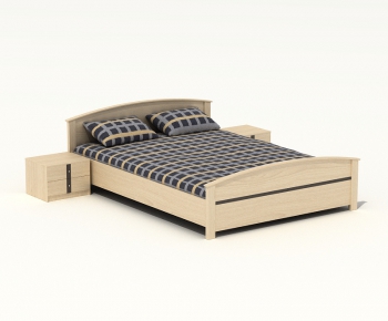 Modern Double Bed-ID:504053482