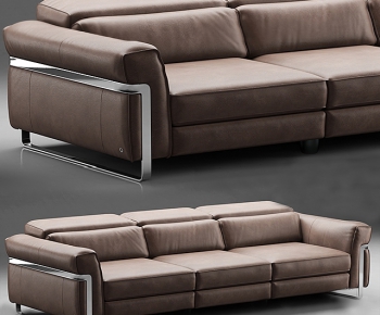 Modern Three-seat Sofa-ID:642426717