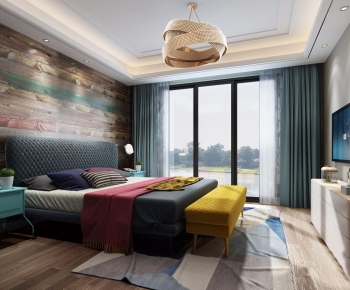 Modern Nordic Style Bedroom-ID:202846936
