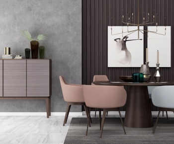 Modern Dining Table And Chairs-ID:243863276