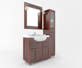 Modern Bathroom Cabinet-ID:924344184