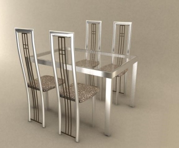 Modern Dining Table And Chairs-ID:876523269