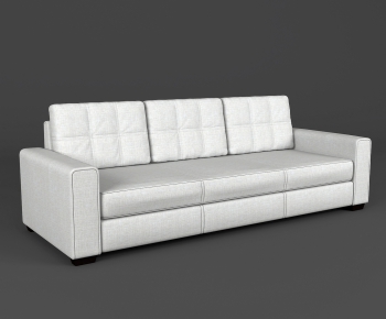 Modern Three-seat Sofa-ID:882810324