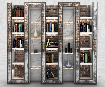 Industrial Style Bookcase-ID:405292772