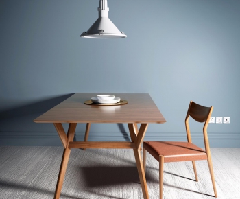 Nordic Style Dining Table And Chairs-ID:845285918