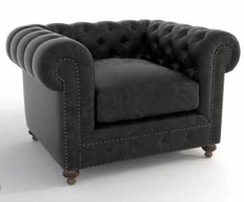 Modern Simple European Style Single Sofa-ID:606836754