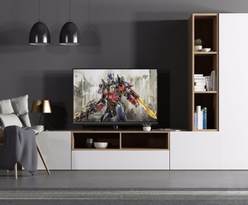 Modern Nordic Style TV Cabinet-ID:819534269