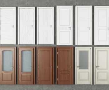 Modern Simple European Style Solid Wood Door-ID:207247944