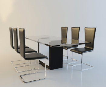 Modern Dining Table And Chairs-ID:288243363