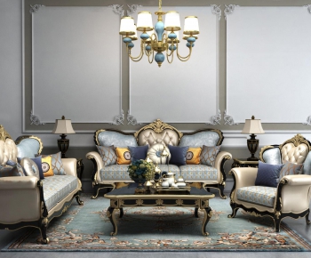 French Style Sofa Combination-ID:316170567