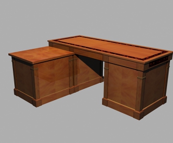 European Style Manager's Desk-ID:997310726