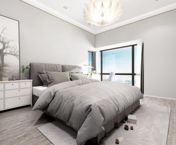 Nordic Style Bedroom-ID:107363677