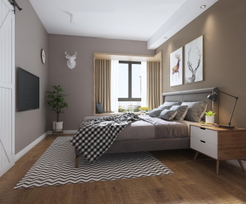 Nordic Style Bedroom-ID:538810658