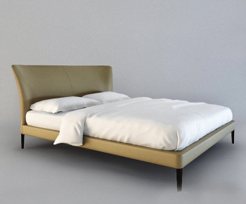 Modern Double Bed-ID:323474492