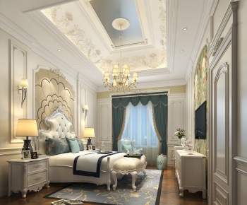 French Style Bedroom-ID:943211696