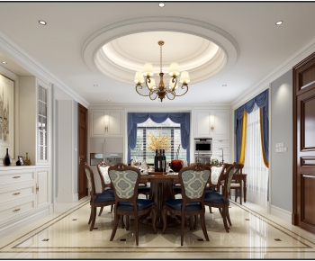 American Style Dining Room-ID:578953673