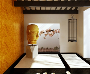 New Chinese Style Tea House-ID:605521149