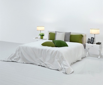 Modern Double Bed-ID:514316644